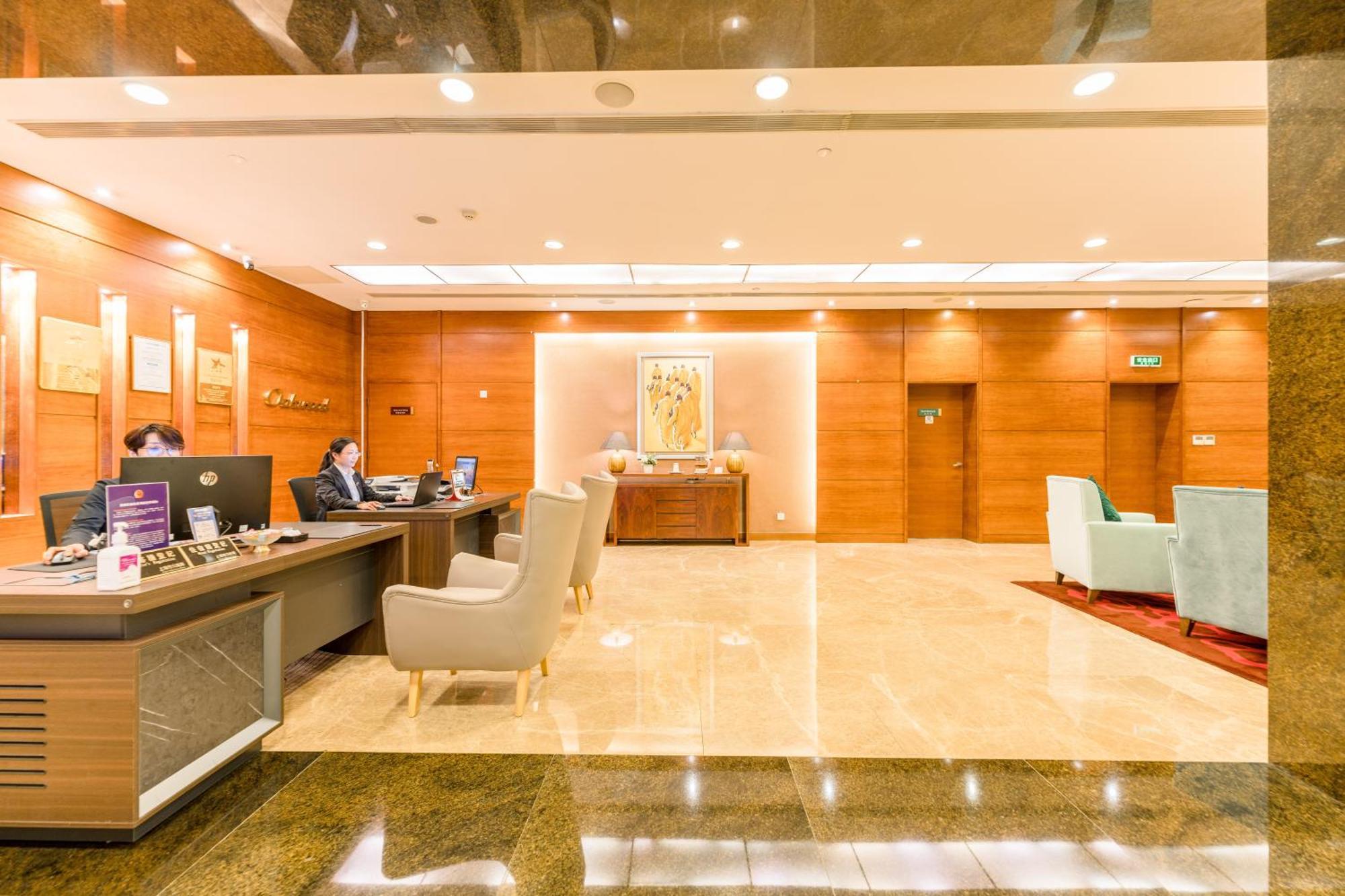 Oakwood Residence Şanghay Dış mekan fotoğraf
