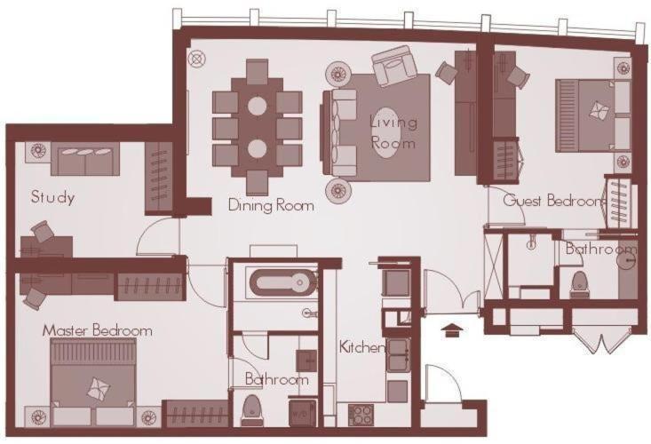 Oakwood Residence Şanghay Dış mekan fotoğraf