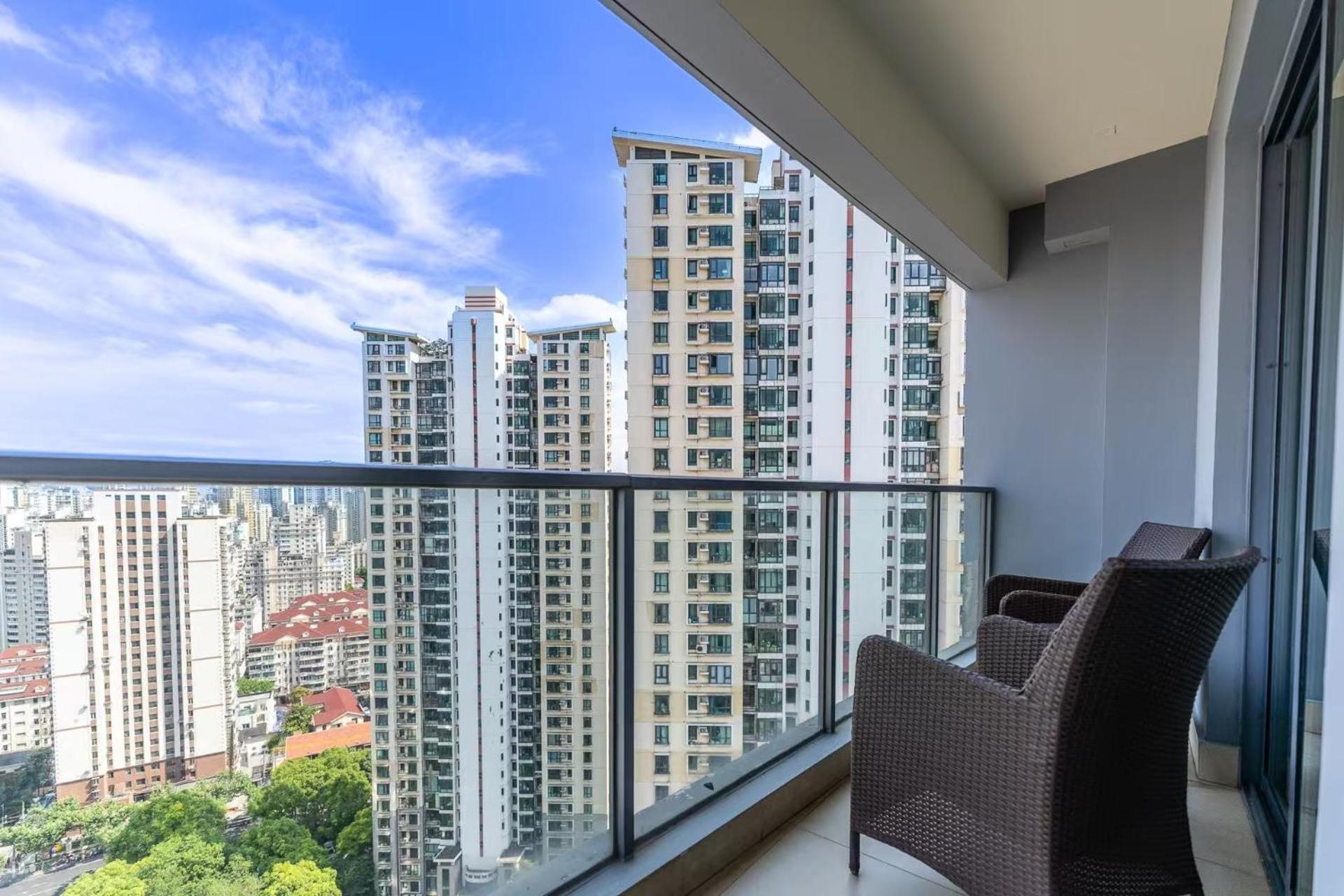 Oakwood Residence Şanghay Dış mekan fotoğraf