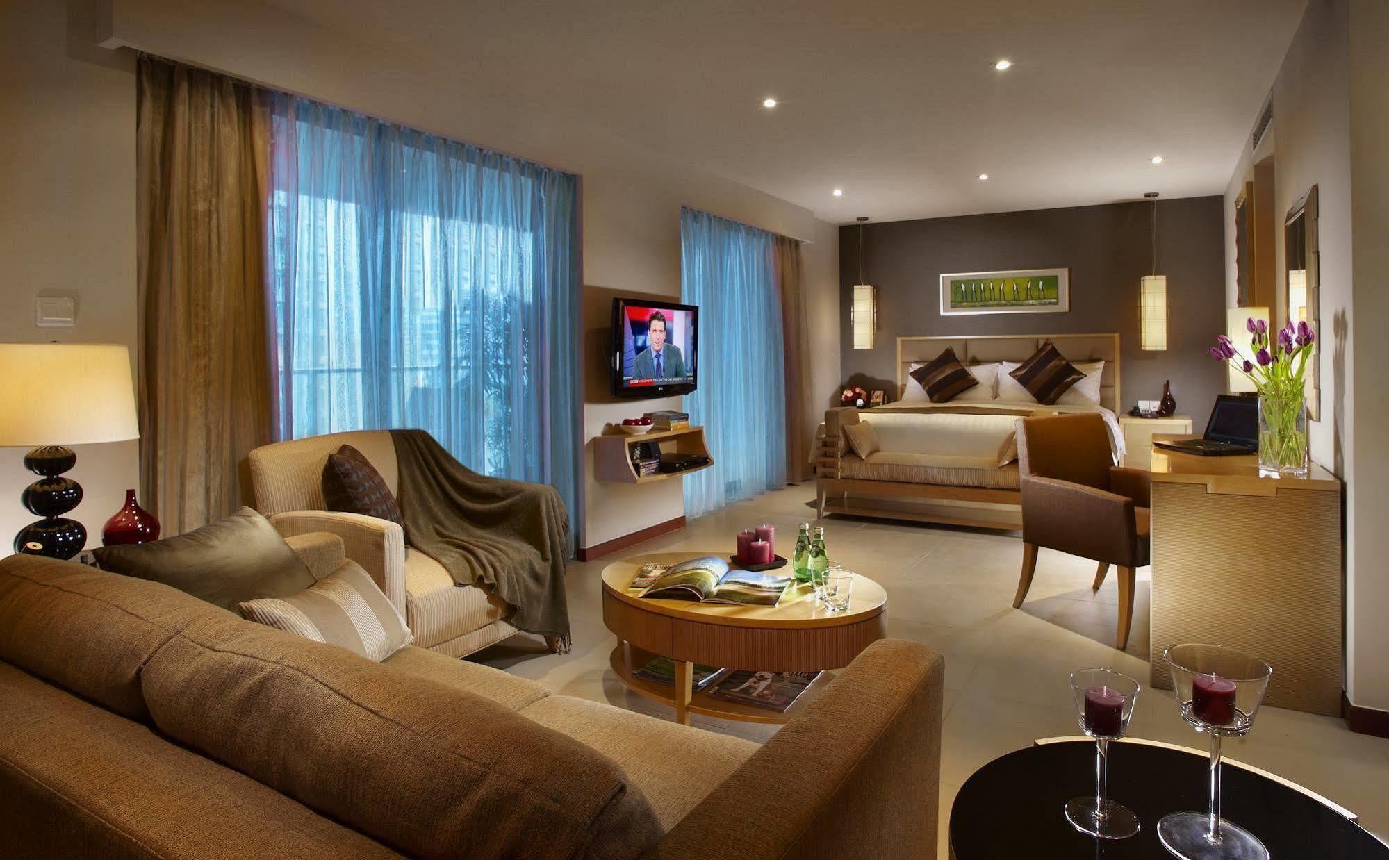 Oakwood Residence Şanghay Oda fotoğraf